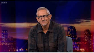 Gary Lineker talks about his future on Match of the Day during a live broadcast, dispelling rumors of his exit.