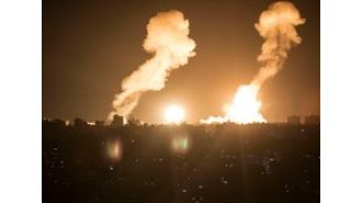Israel bombed Gaza mosque, killing 18.