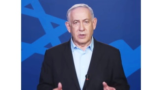 Netanyahu criticizes Western leaders for their calls to impose an arms embargo, stating that he will emerge victorious regardless of their support.