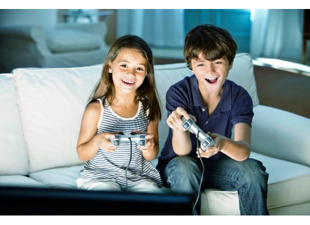 Video games are still primarily aimed at children, according to Reader's Feature writer.