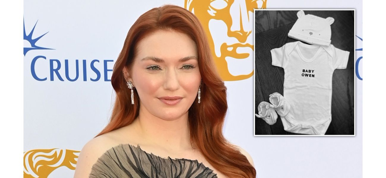 A star from One Day and Poldark is pregnant, two years after tying the knot.