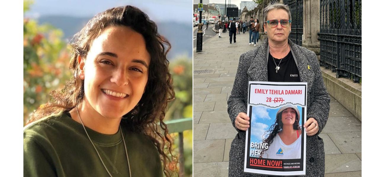 British woman's mother heartbroken over daughter's continued captivity by Hamas.