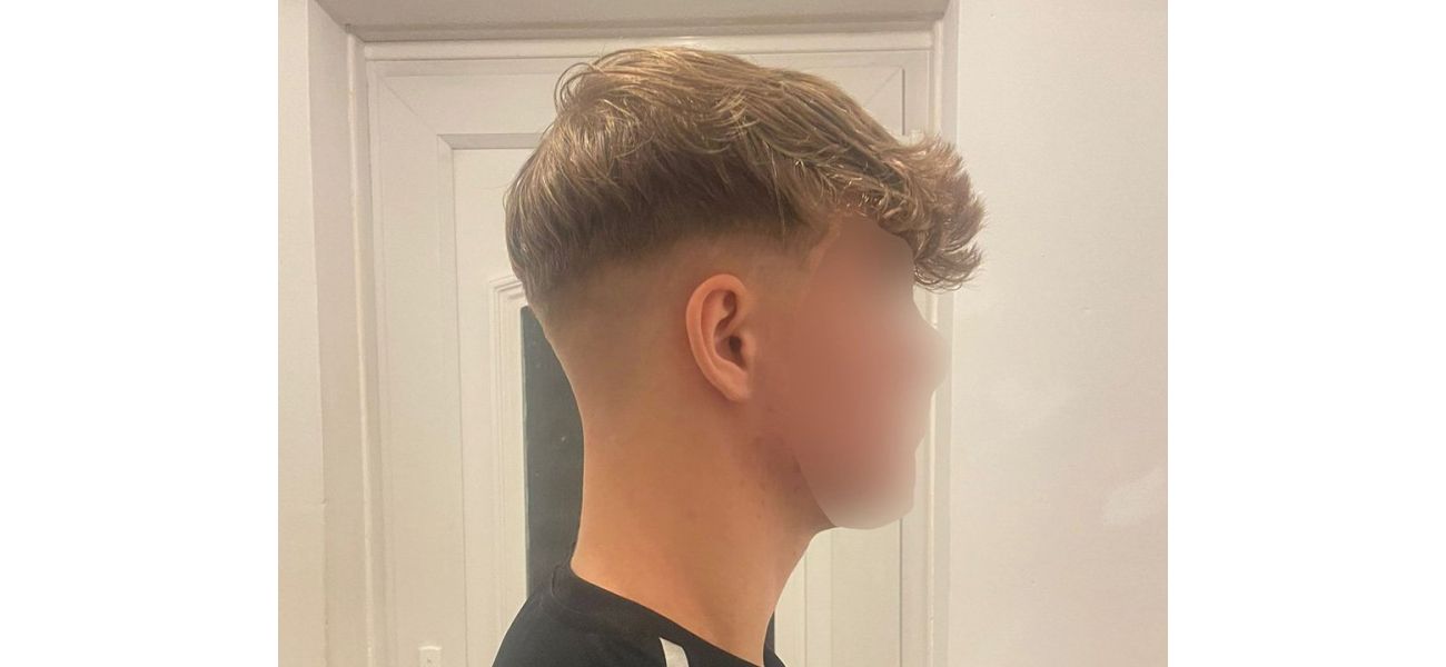 School disciplines student for unconventional haircut.