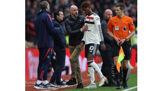 Carragher says Rashford should've been sent off vs Aston Villa but got lucky.