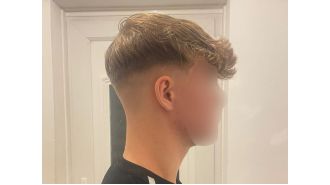 School disciplines student for unconventional haircut.