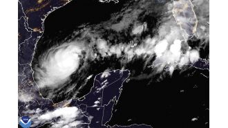 Another powerful hurricane hits US coast in less than a week.