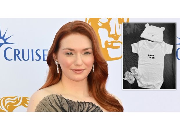 A star from One Day and Poldark is pregnant, two years after tying the knot.