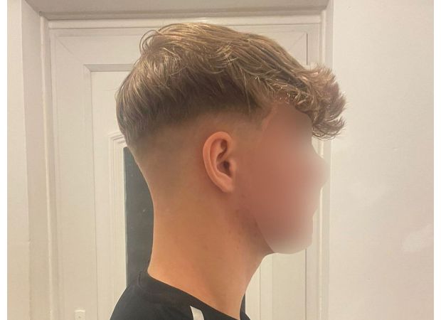 School disciplines student for unconventional haircut.