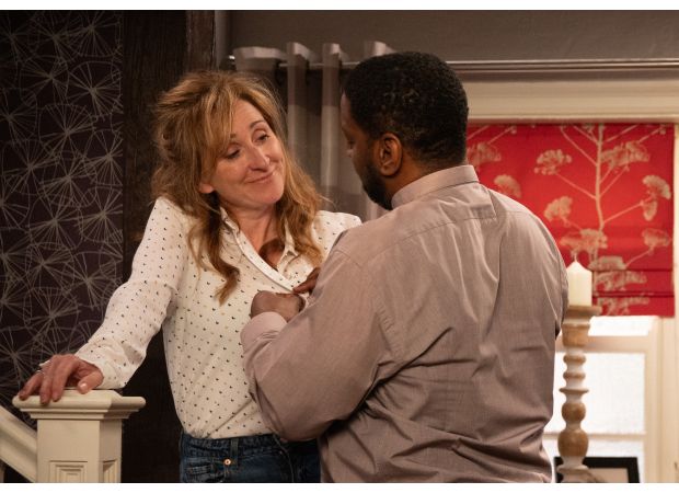 A star from Emmerdale explains the reason behind a major couple's breakup, but hints that a reunion might still be possible.