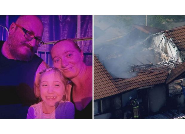 Family devastated after girl's death in fire, babysitter still missing.