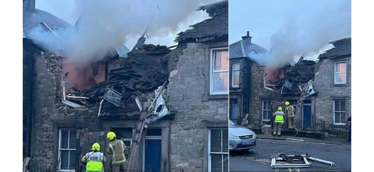 One person killed and three wounded in blast at apartment building.