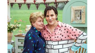 Sandi Toksvig openly admits she is no longer on good terms with her former Great British Bake Off co-host Noel Fielding.