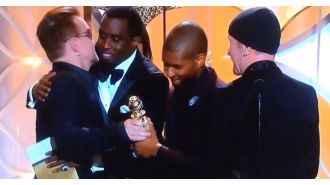 A cringe-worthy interaction between Diddy and Bono from a decade ago resurfaces.