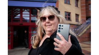 A female denies responsibility for the Twitter bomb threat at Buckingham Palace.