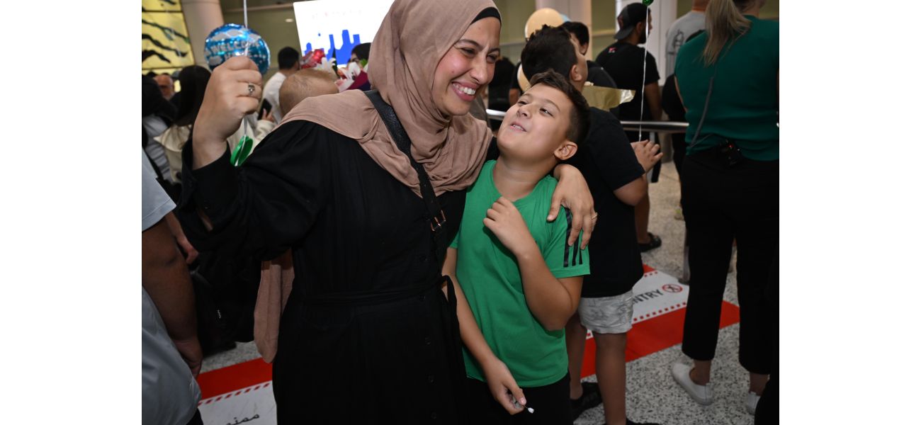 Hundreds of Australians escaping Lebanon arrive in Sydney, bringing happiness and relief.