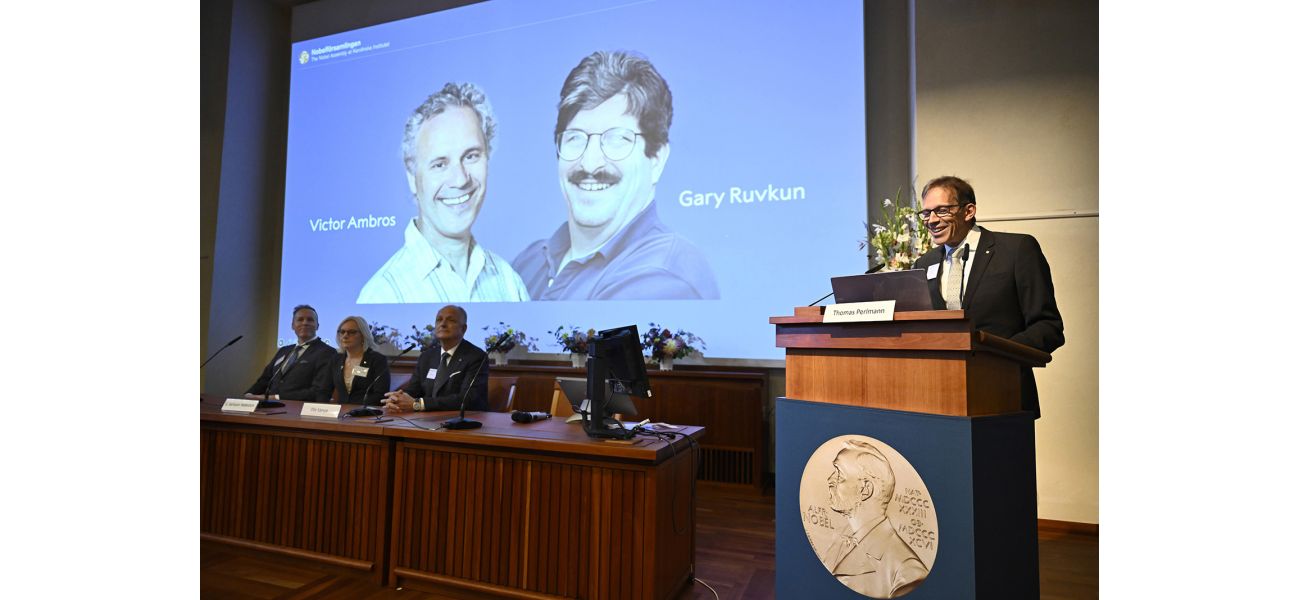 Two Americans awarded Nobel Prize in medicine for finding microRNA.