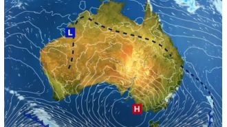 Two Australian states prepare for dangerous storms and significant amounts of rain.