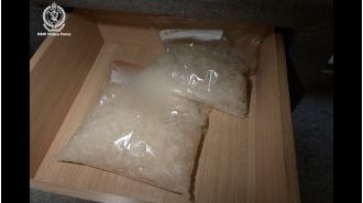 Sydney man arrested for alleged involvement in meth lab explosion in western part of the city, months after the incident occurred.