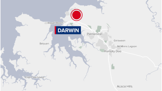 A man has been taken into custody for the deadly stabbing of his nephew in Darwin.
