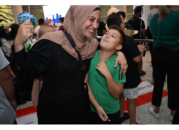 Hundreds of Australians escaping Lebanon arrive in Sydney, bringing happiness and relief.
