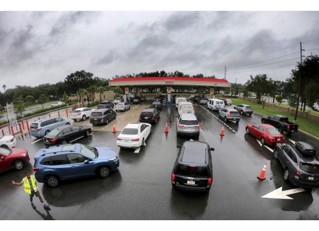 Thousands flee as historic storm approaches America.