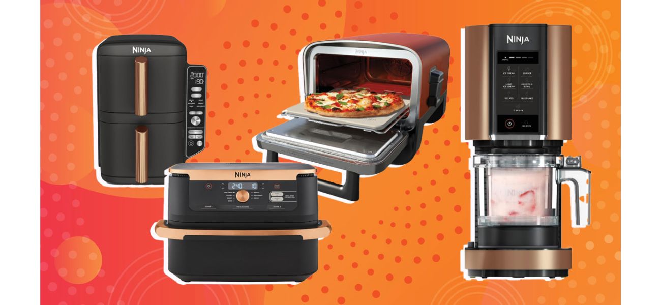 Top discounts on kitchen appliances during Amazon Prime Day event in 2024, including airfryers, blenders, and ice cream makers.