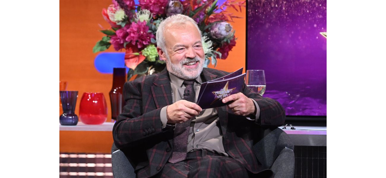 Graham Norton shares how inebriated stars cheat on BBC show.