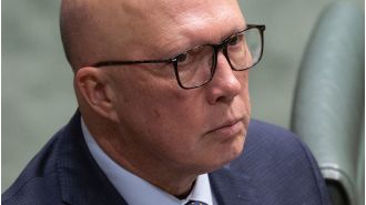 Dutton criticizes Albanese's October 7 reaction, calling for him to be condemned.