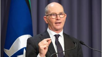 The leader of Australia during the pandemic is stepping down.