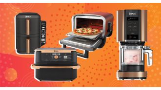 Top discounts on kitchen appliances during Amazon Prime Day event in 2024, including airfryers, blenders, and ice cream makers.