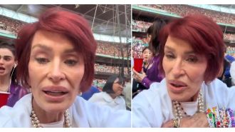 Sharon Osbourne recreates memorable X Factor moment, delighting fans after 17 years.
