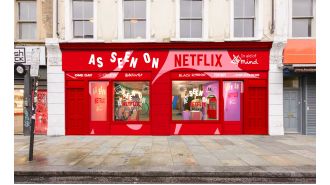Netflix pop-up shop with cheap merchandise launching soon.