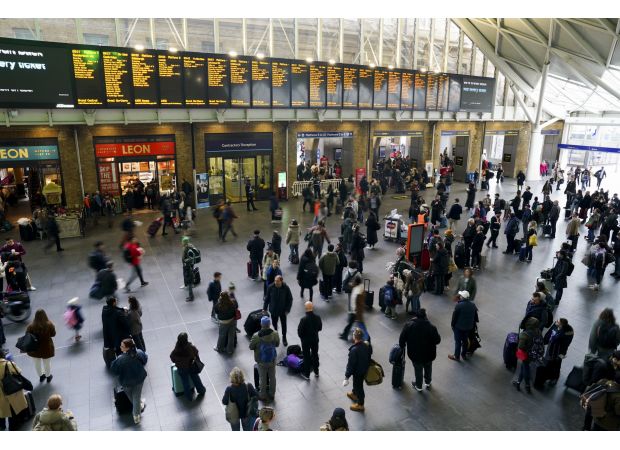Trains at King's Cross in London will experience delays and cancellations continuing through the day.