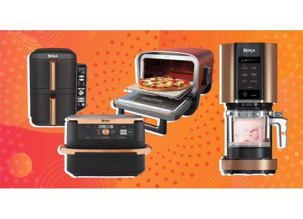 Top discounts on kitchen appliances during Amazon Prime Day event in 2024, including airfryers, blenders, and ice cream makers.