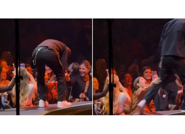 Justin Timberlake's failed serenade to a fan is an awkward moment.