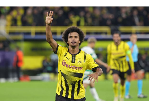 Liverpool is considering Borussia Dortmund's Karim Adeyemi to take over for Mohamed Salah.