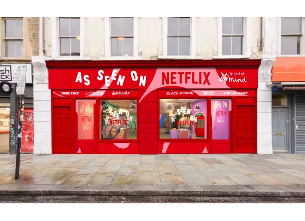Netflix pop-up shop with cheap merchandise launching soon.