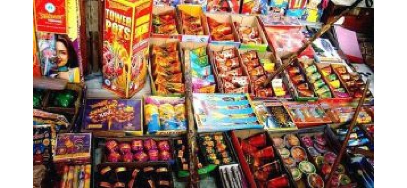 $18,000 worth of fireworks destroyed.