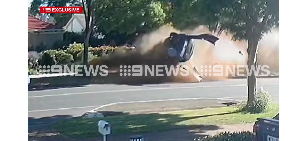 Drunk driver flips car with child inside, causing a frightening situation.