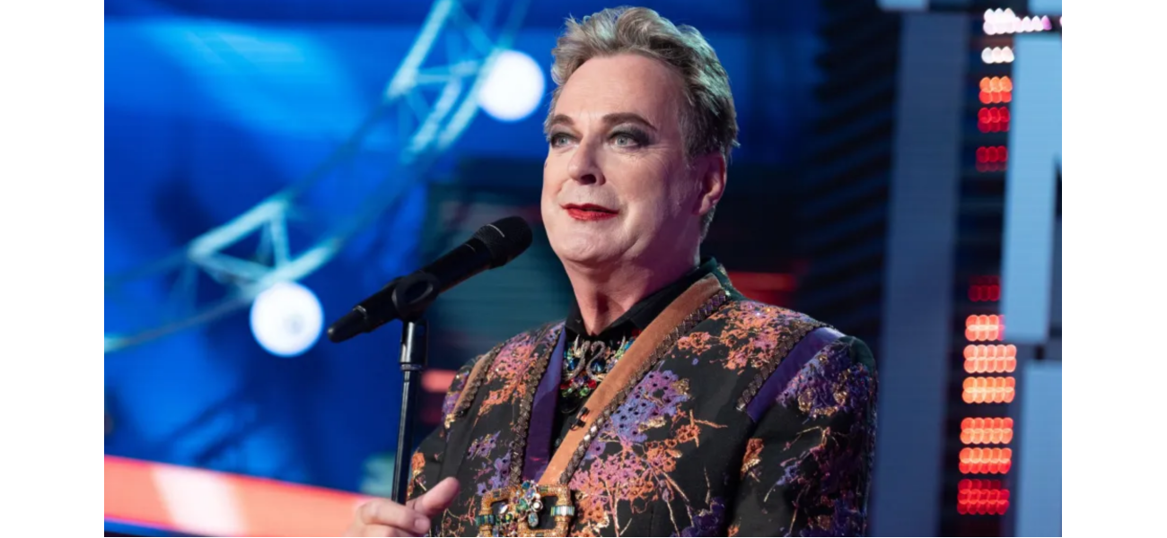 Julian Clary has had three close calls with death while performing on stage.