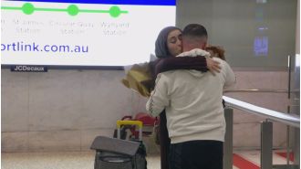 Aussies in Lebanon are being brought to safety via flights, reminding them that there is no place like home.