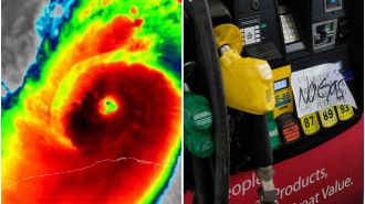 About 1500 gas stations in Florida have no fuel.