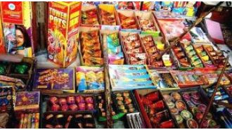 $18,000 worth of fireworks destroyed.