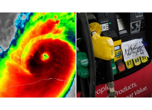 About 1500 gas stations in Florida have no fuel.