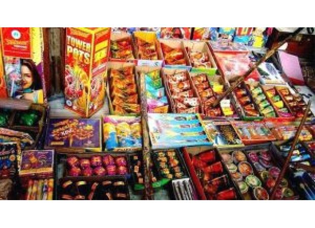 $18,000 worth of fireworks destroyed.