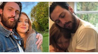 Actor Aaron Taylor-Johnson shares a sweet photo with his stepdaughter as she celebrates her 18th birthday.