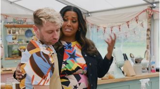 A contestant on Bake Off leaves the tent in tears after a heartbreaking moment.