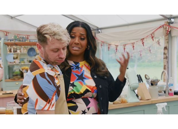 A contestant on Bake Off leaves the tent in tears after a heartbreaking moment.