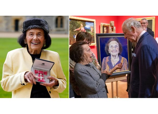 Survivor of Auschwitz honored by King Charles passes away at the age of 100.