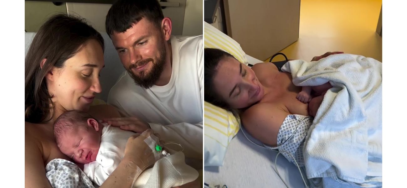 Megan McKenna, a reality TV personality, shares news of her baby's arrival and reveals the cute name chosen for the newborn.